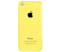 iPhone 5C Genuine Back Cover in Yellow