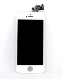 iPhone 5C Lcd Screen with touchpad and frame in white