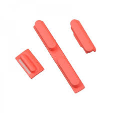 iPhone 5C Side Button Set in pink (Power ,Volume and Mute Button)