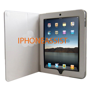 apple ipad high quality leather case with stand