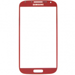 Samsung i9505,i9500 Galaxy S4 Glass lens in Red aurora with Adhesive