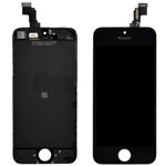 iPhone 5C Lcd Screen with Touchpad and Frame in Black (High Quality)