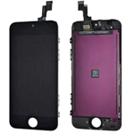 iPhone 5C Lcd Screen with touchpad and frame in black OEM